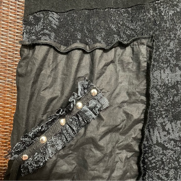 Hendi Plus Retro Patchwork Mixed Media Mini Y2K Dress‎ Size M - Picture 4 of 10